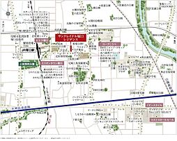 サンクレイドル塚口レジデンス 現地案内図