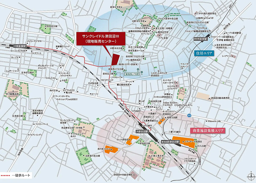 モデルハウス地図