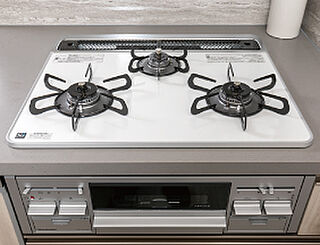 サンクレイドル小田急相模原 ハイパーガラスコートトップ三ッ口ガスコンロ