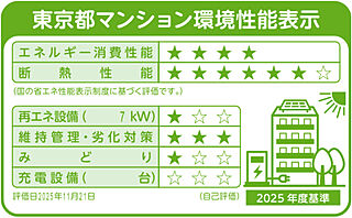 サンクレイドル五反野レジデンス 東京都マンション環境性能表示