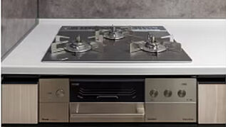 プレディア広島大手町 ガラストップコンロ「デリシア」