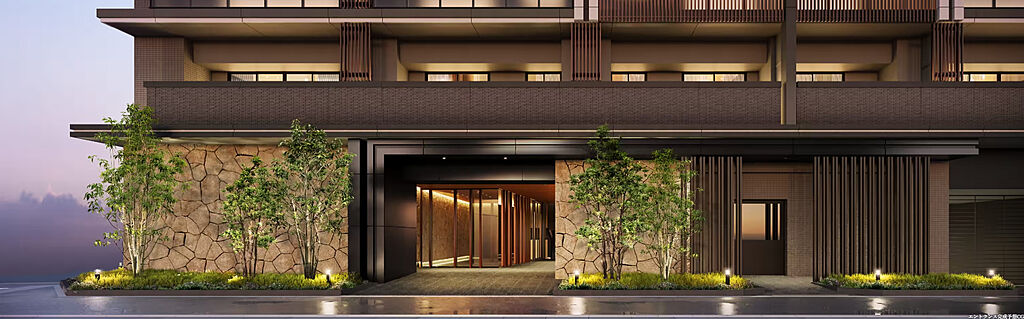 プレディア広島大手町 エントランス完成予想CG