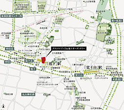 グランドメゾンThe池下ガーデンタワー 現地案内図