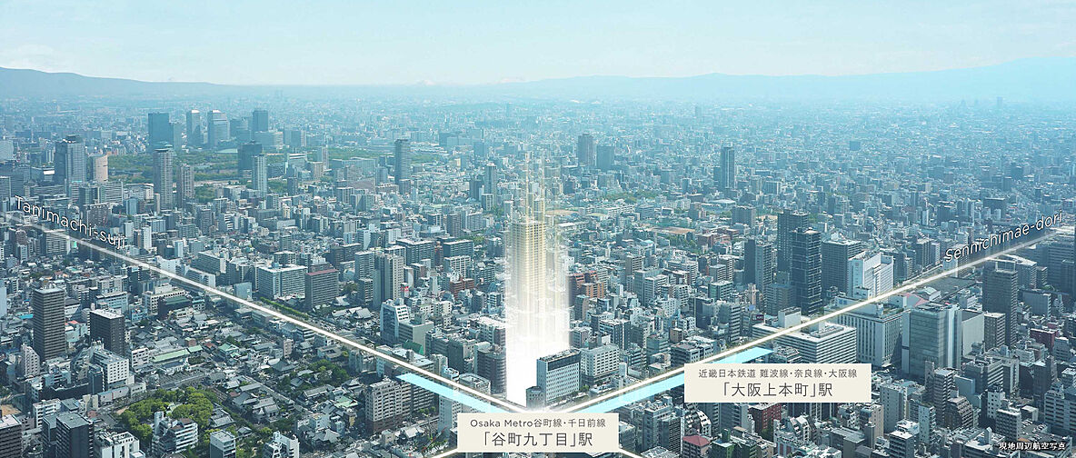 グランドメゾン大阪上本町STATION TOWER 外観