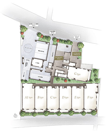 ディアナコート大井町翠景 共用部