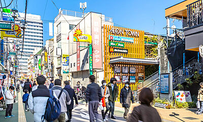 旗の台東口通り商店街 約680m (徒歩9分)