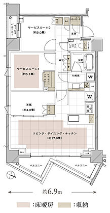 ディアナコート文京白山 間取り D