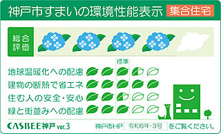 ワコーレ神戸P.I.TOWER RESIDENCE 神戸市すまいの環境性能表示