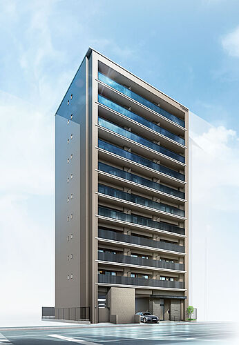 ワコーレ西明石パークビスタ 外観完成予想図