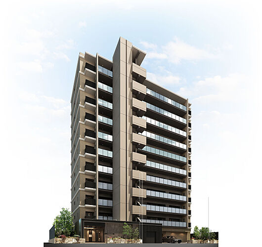 ワコーレ池田新町レジデンス 外観完成予想図