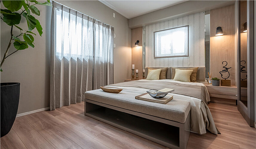 レ・ジェイド南港 マスターベッドルーム