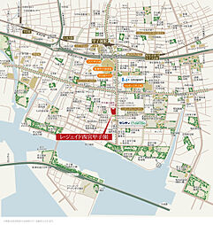 レ・ジェイド西宮甲子園 現地案内図