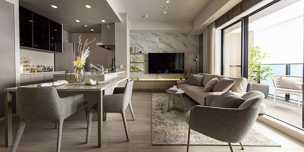 バンベール千種 ザ・レジデンス リビング・ダイニング・キッチン