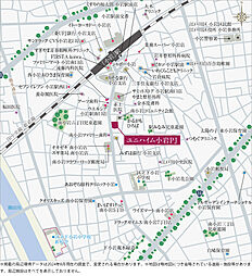 ユニハイム小岩 現地案内図