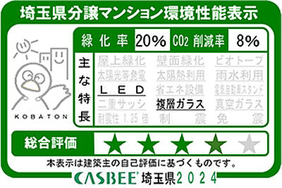 CASBEE埼玉県分譲マンション環境性能表示