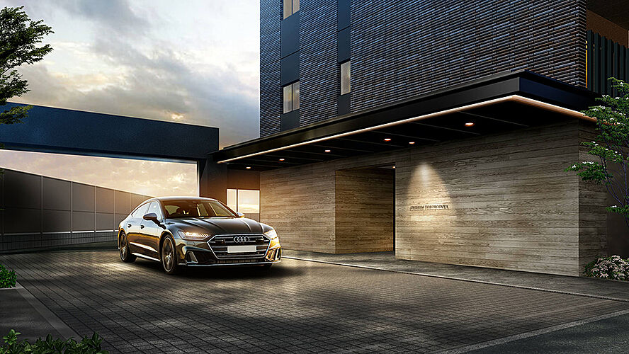 ユニハイム所沢 アプローチ完成予想図