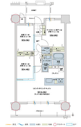 ユニハイム京都西院高辻通 間取り 【先着順】C