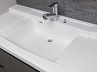 ユニハイム日根野レジデンス 人造大理石一体型カウンター