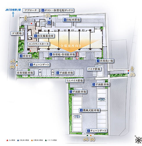 ユニハイム日根野レジデンス 共用部