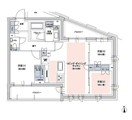 ウィルローズ光が丘 間取り G