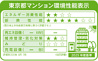 ウィルローズ北千住 東京都マンション環境性能表示