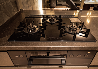 ベルジェンド横濱いずみ野 ガラストップコンロ