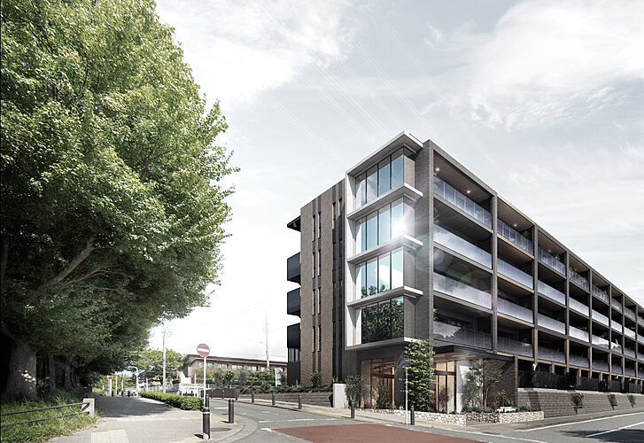 ベルジェンド横濱いずみ野 外観完成予想CG