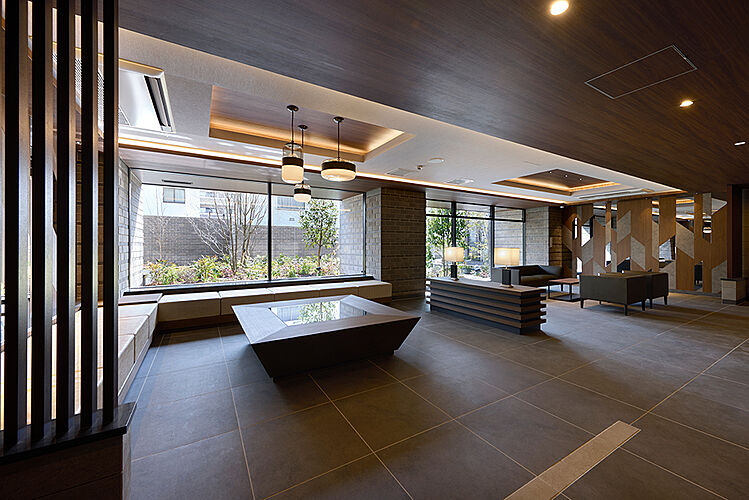 ローレルコート北田辺 ラウンジ