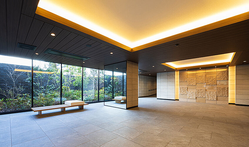 ガーデンシティ新金岡 エントランスホール