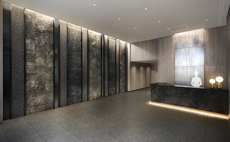 ローレルコート姫路大手前通り エントランスホール完成予想図