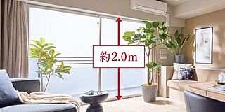 アルファステイツ市川下総中山 窓ガラス約2.0m