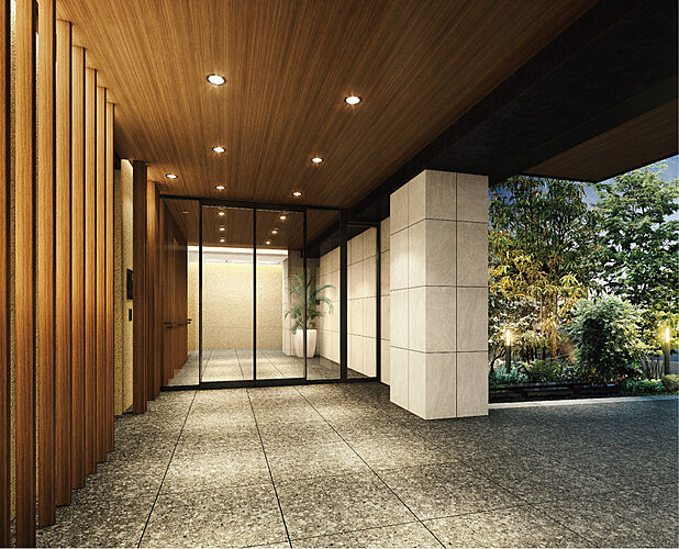 アルファステイツ新宮 エントランスホール完成予想図