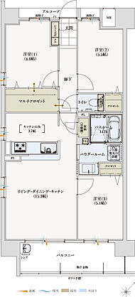 アルファステイツ新宮 間取り A