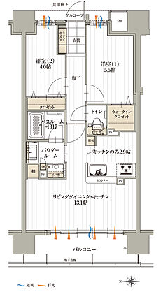 アルファステイツ名取大手町 間取り G