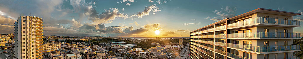 アルファステイツ北谷伊平 外観完成予想CG