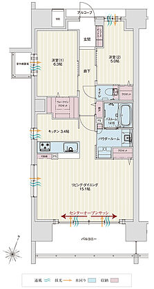 アルファステイツ新潟駅南口 間取り A