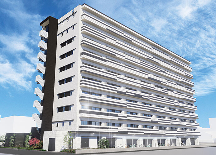 アルファスマート姫路駅南 外観完成予想図