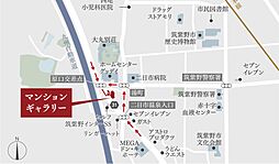 アルファステイツ博多サウス モデルルーム案内図