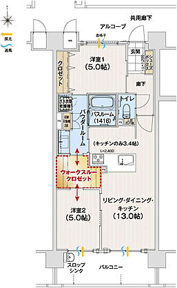 アルファステイツ新居浜星越 間取り F