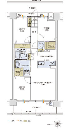 アルファステイツ太宰府五条 間取り C
