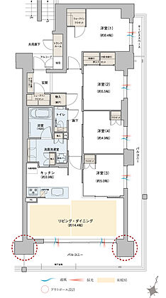 ジオ彩都いろどりの丘 間取り 【第2工区】2-H1