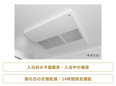 電気式浴室暖房乾燥機［オール電化］