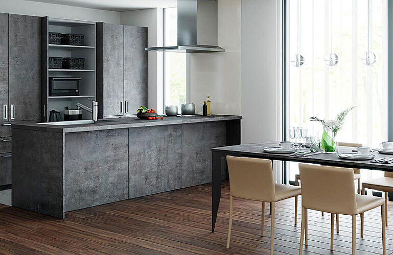 ジオ神戸三宮 キッチン（グラフテクト参考写真）