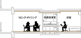 ジオ京都北大路 フルフラット設計