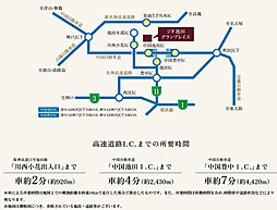 ジオ池田グランプレイス アクセス図