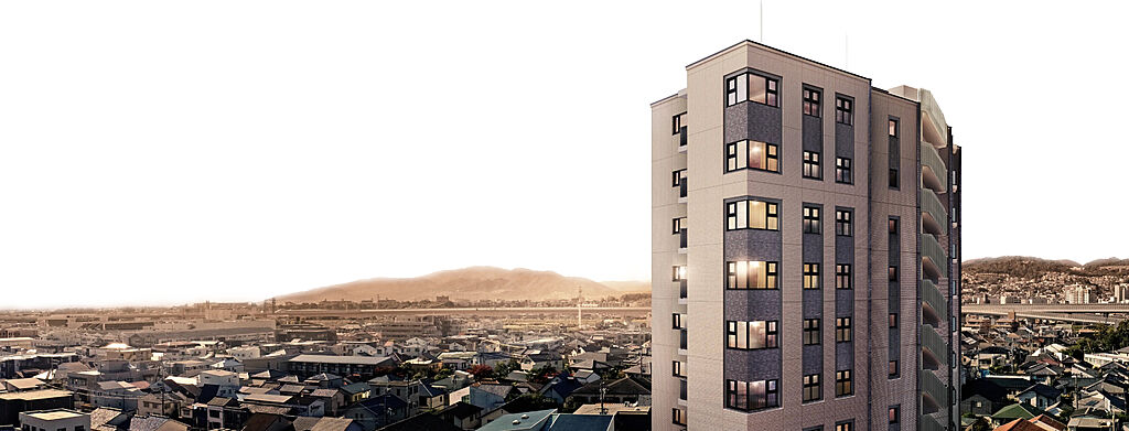 ジオ池田室町 外観完成予想図