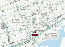 ジオ東灘青木 現地案内図