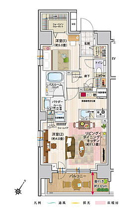 エクセレントシティ西横濱駅前 間取り A