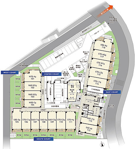 エクセレントシティ多摩永山 共用部