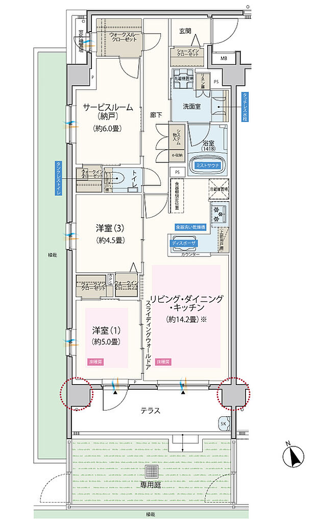 エクセレントシティ船橋夏見台 間取り Ag